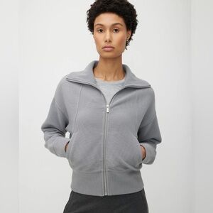 Kit + Ace Harmony Gray Zip-Up Jacket